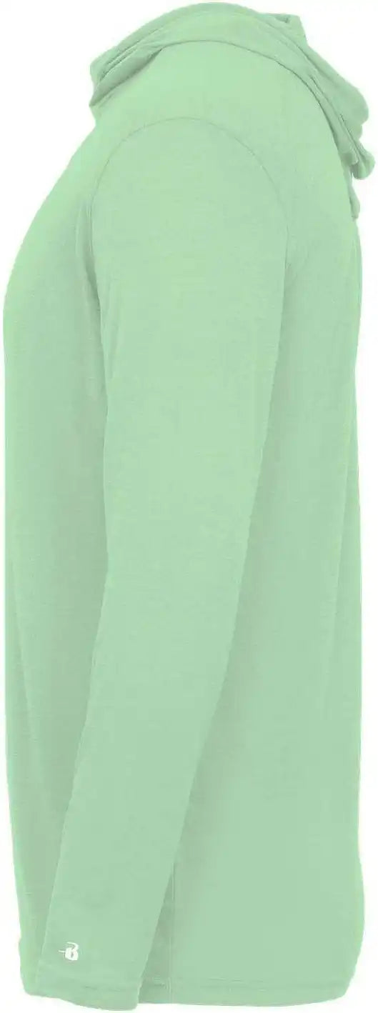 Badger Sport 4905 Tri-blend Surplice Hoodie Tee - Mint