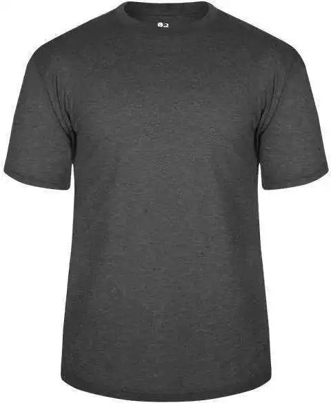 Badger Sport 4940 Tri-blend Tee - Black Heather