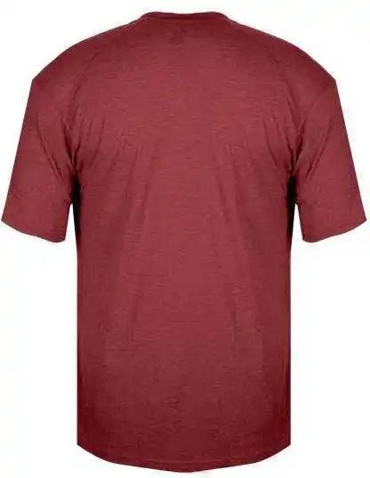 Badger Sport 4940 Tri-blend Tee - Red Heather