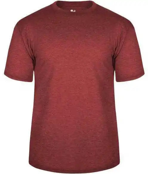 Badger Sport 4940 Tri-blend Tee - Red Heather