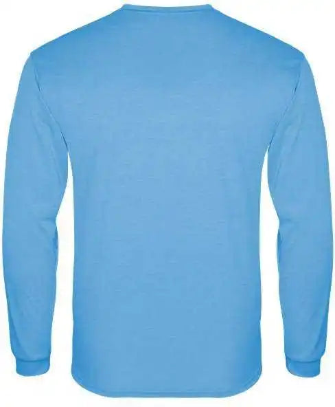 Badger Sport 4944 Tri-blend Long Sleeve Tee - Columbia Blue Heather
