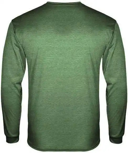Badger Sport 4944 Tri-blend Long Sleeve Tee - Forest Heather