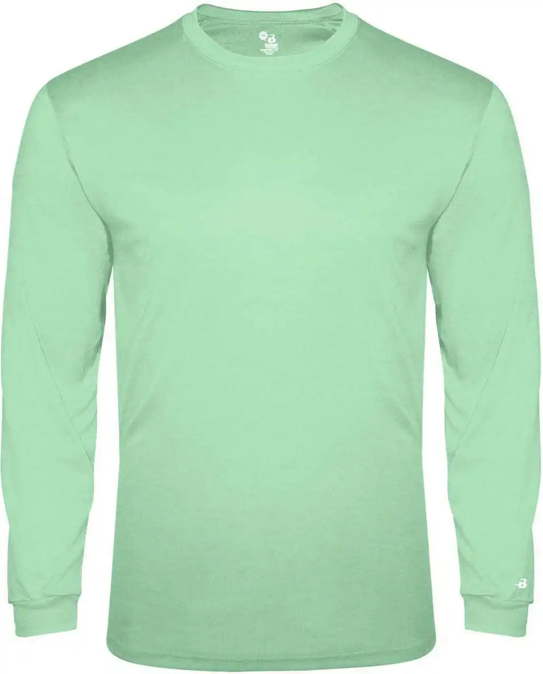 Badger Sport 4944 Tri-blend Long Sleeve Tee - Mint