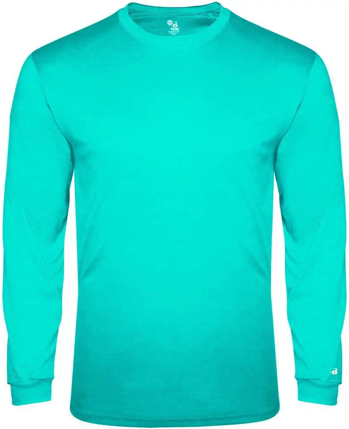 Badger Sport 4944 Tri-blend Long Sleeve Tee - Turquoise