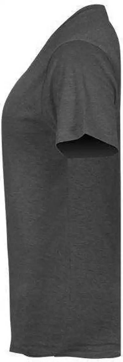 Badger Sport 4962 Tri-blend Ladies’ V-neck Tee - Graphite Heather
