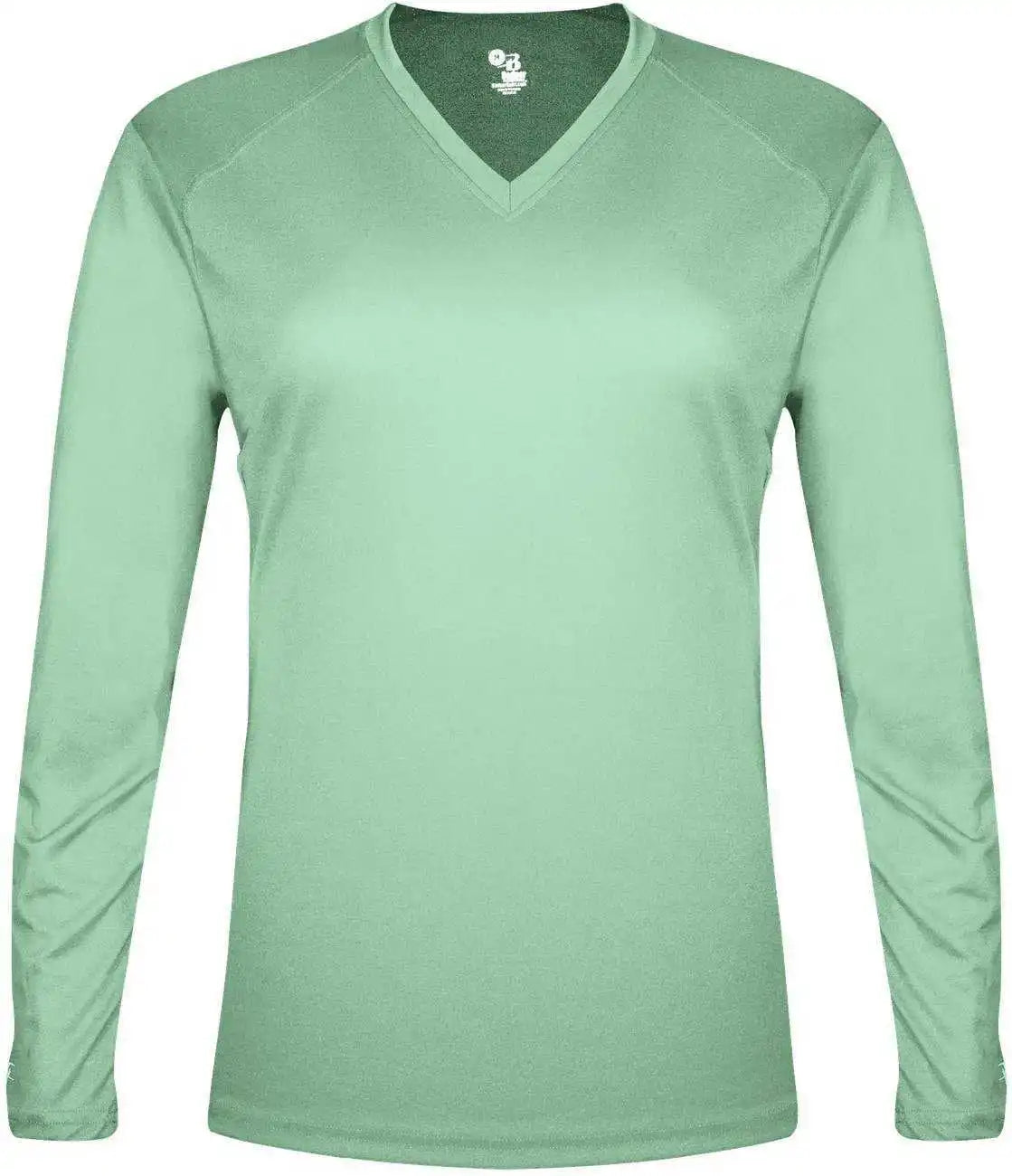 Badger Sport 4964 Tri-blend L/s Ladies Tee - Mint