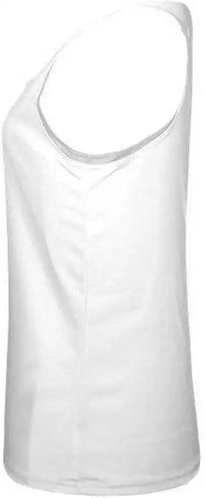 Badger Sport 4966 Tri-blend Ladies’ Racerback Tank - White