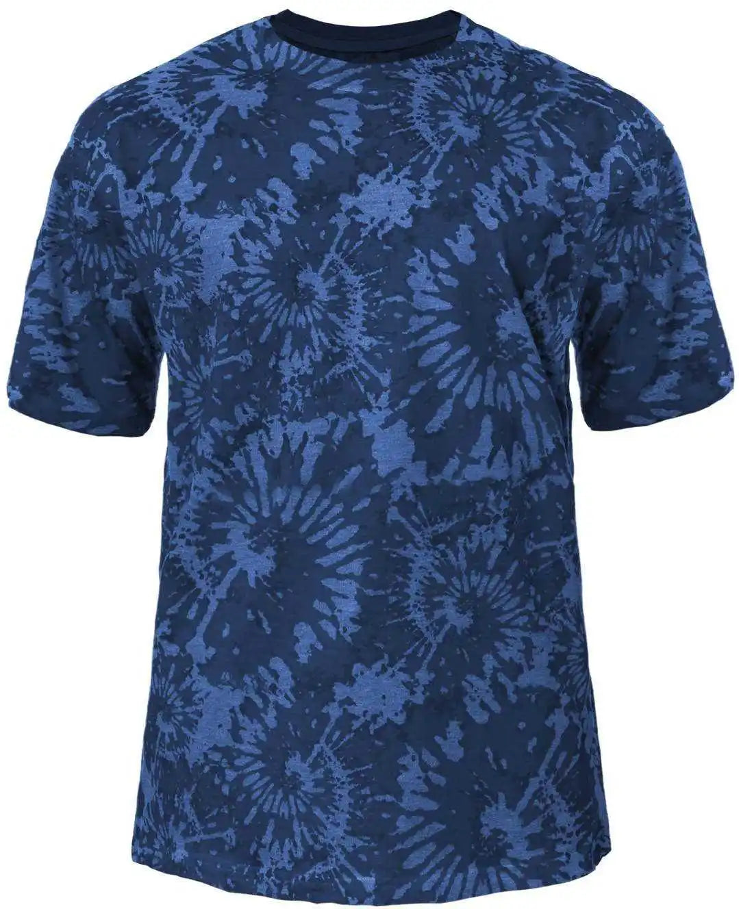 Badger Sport 4975 Adult Tie-dye Tri-blend Tee - Royal