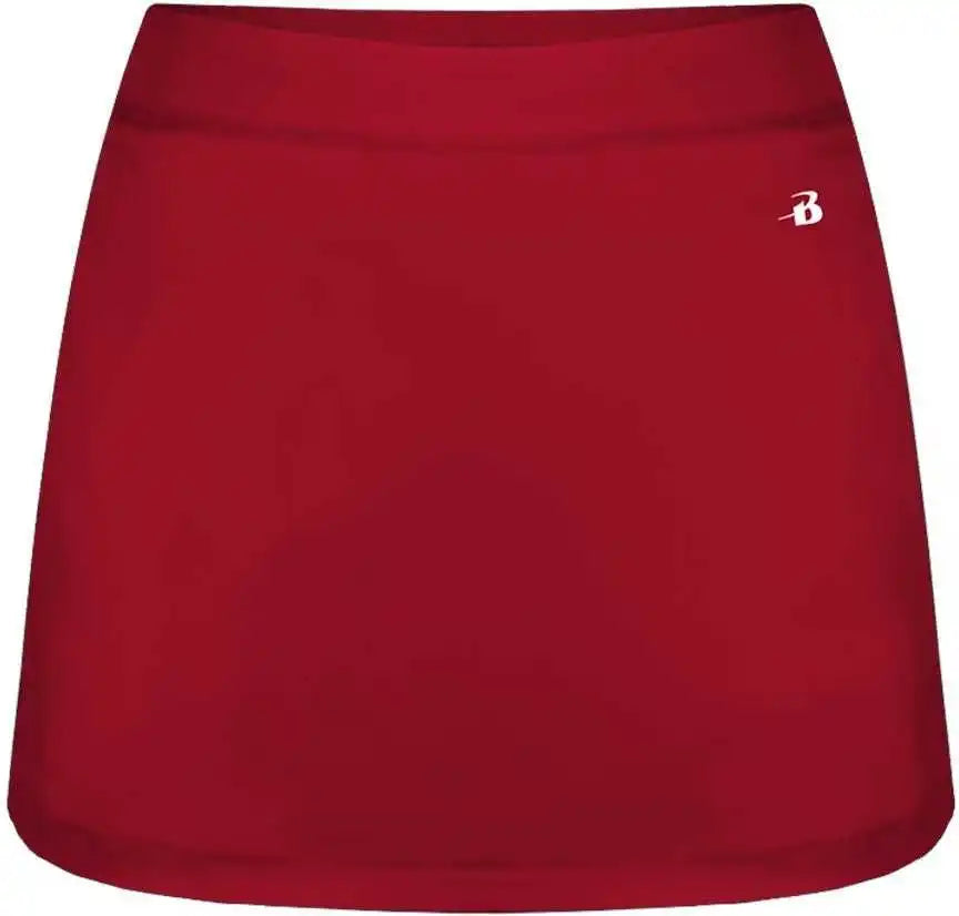 Badger Sport 6151 Ladies Skort - Red