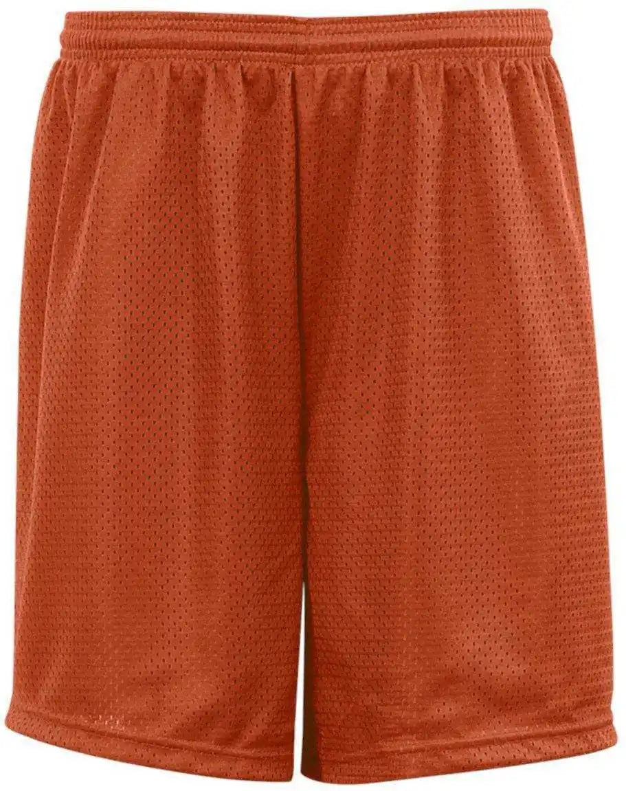 Badger Sport 7209 9’’ Mesh Tricot Short - Orange