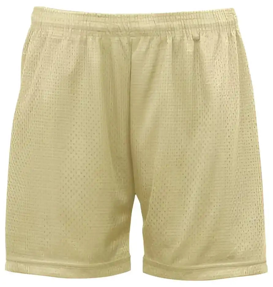 Badger Sport 7216 Ladies Mesh/tricot Short - Vegas Gold