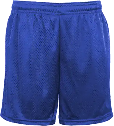 Badger Sport 722500 Mesh Tricot 5’’ Short - Royal