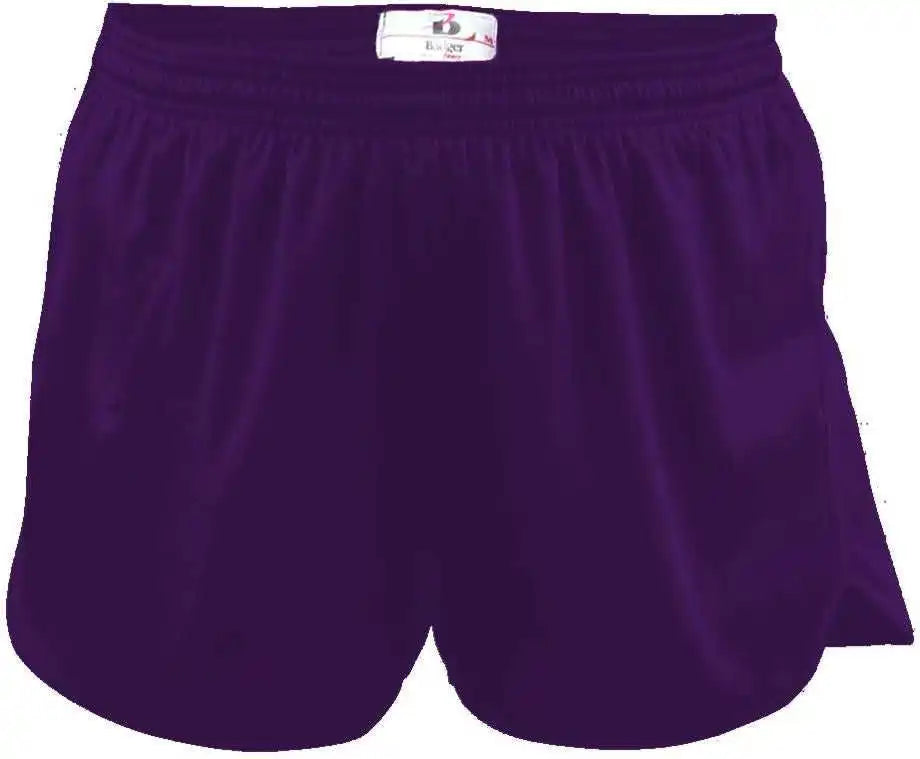 Badger Sport 7272 B-core Mens Track Short - Purple