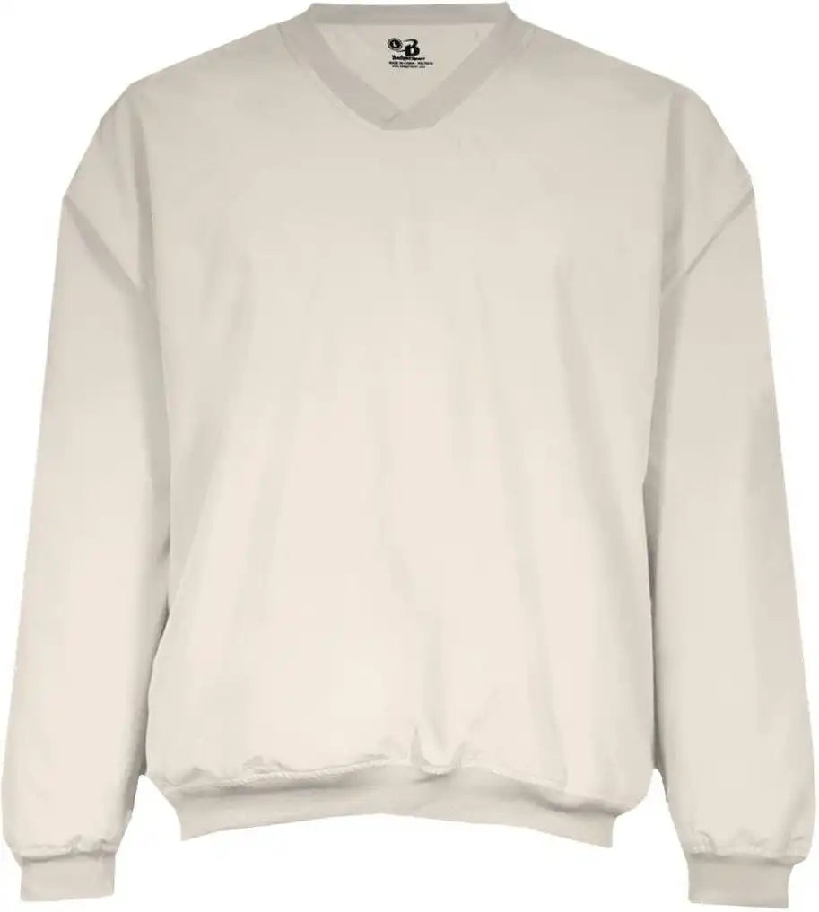 Badger Sport 7618 Microfiber Windshirt - Light Gray