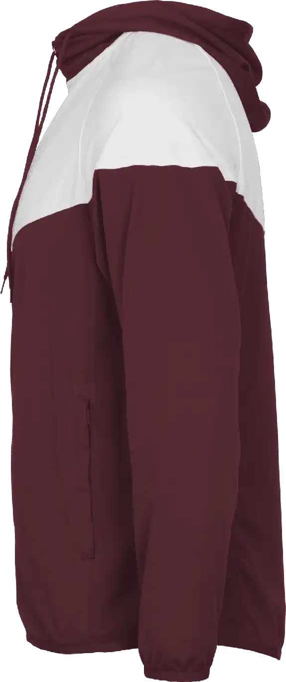 Badger Sport 772200 Sprint Outer-core Jacket - Maroon White