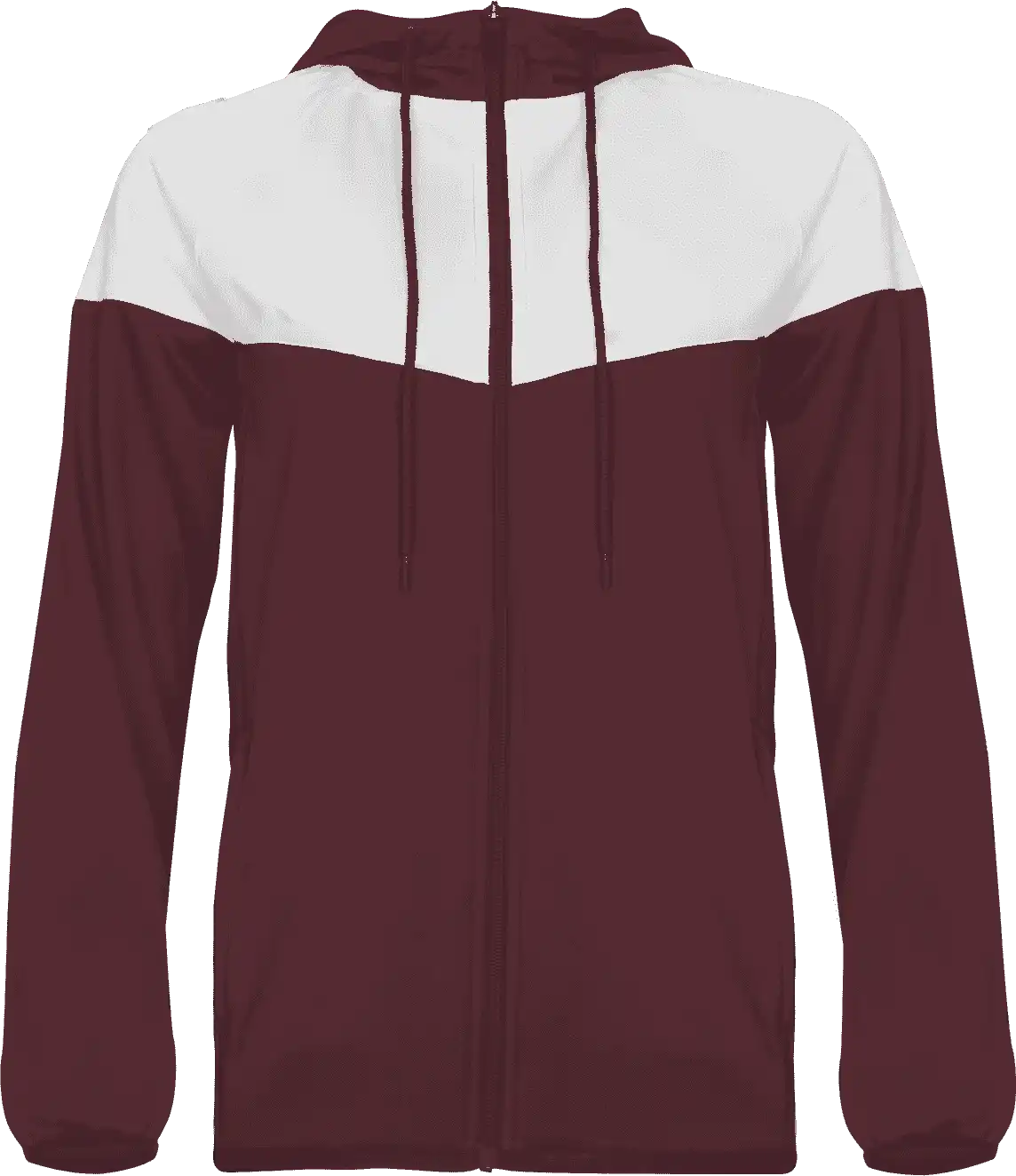 Badger Sport 792200 Sprint Outer-core Women’s Jacket - Maroon White