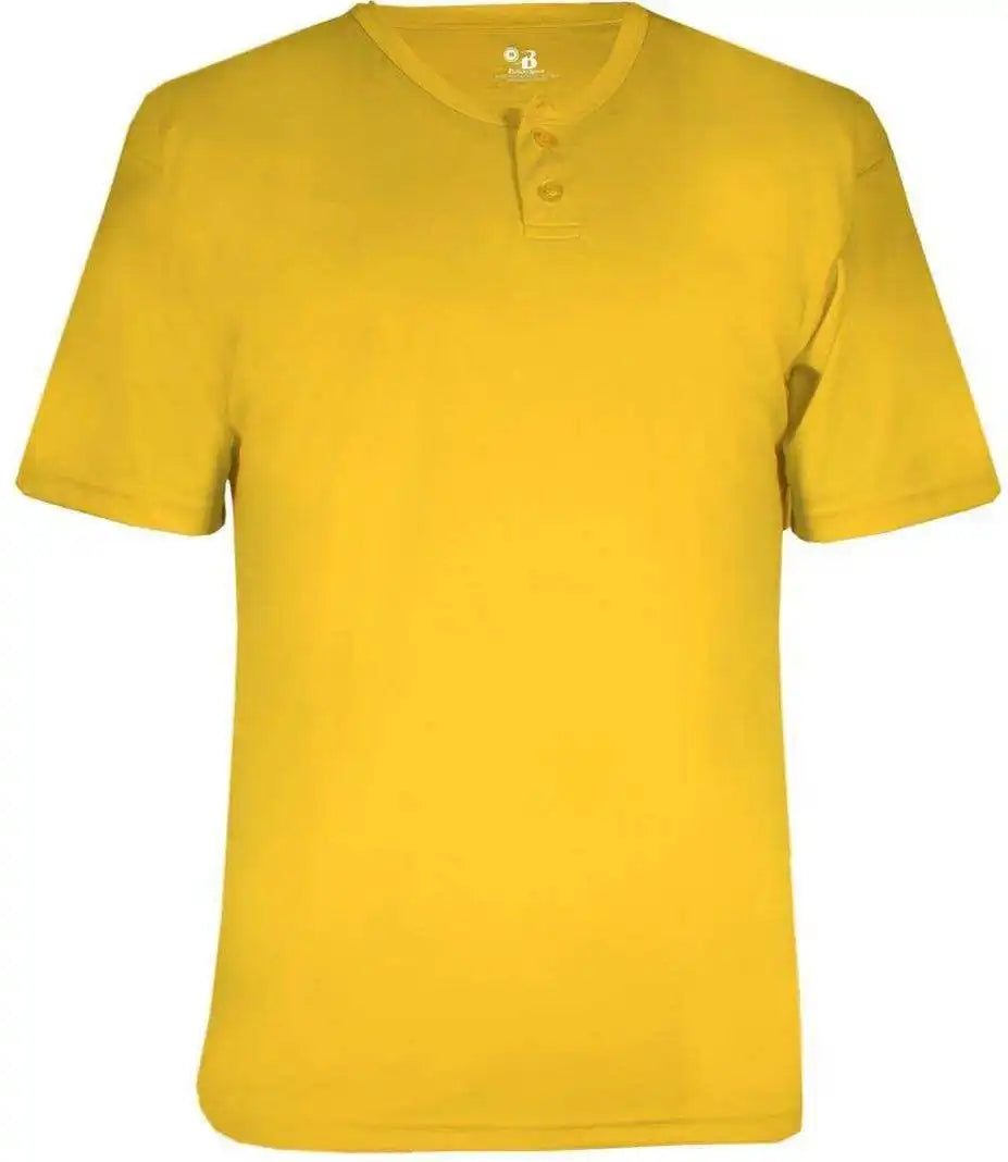 Badger Sport 7930 Adult B-core Placket - Gold