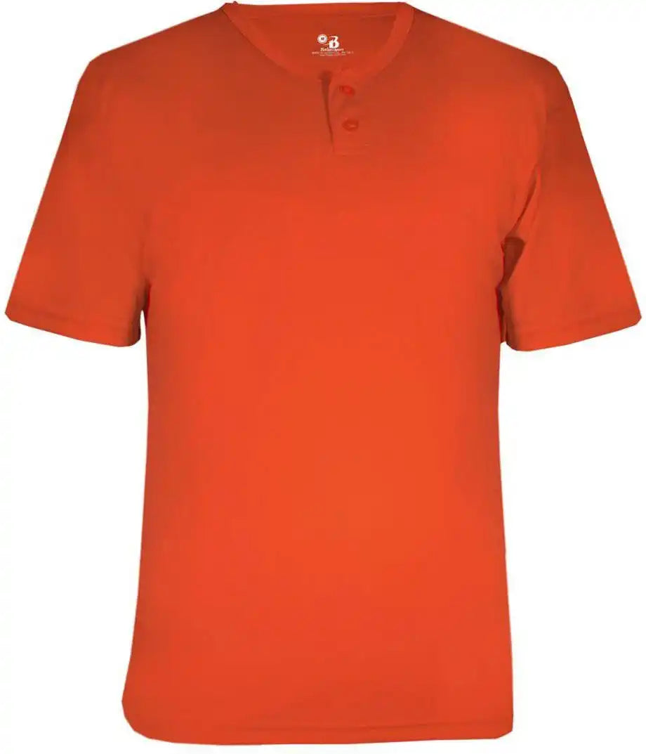 Badger Sport 7930 Adult B-core Placket - Orange