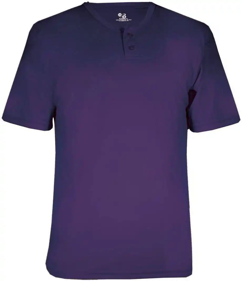 Badger Sport 7930 Adult B-core Placket - Purple