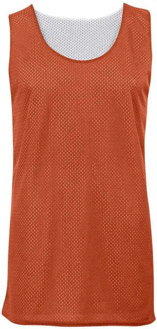 Badger Sport 8529 Mesh Reversible Tank - Orange White