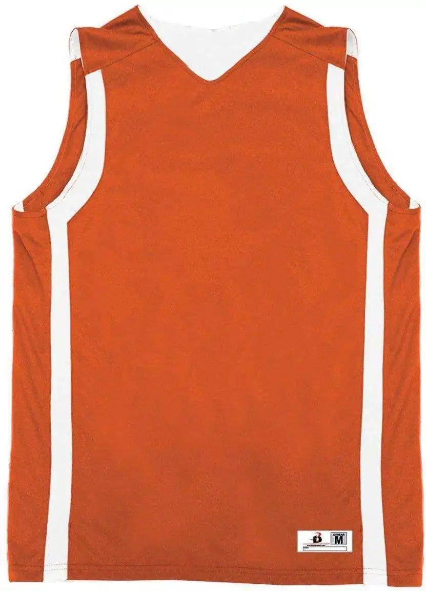 Badger Sport 8551 B-slam Reversible Tank - Orange White