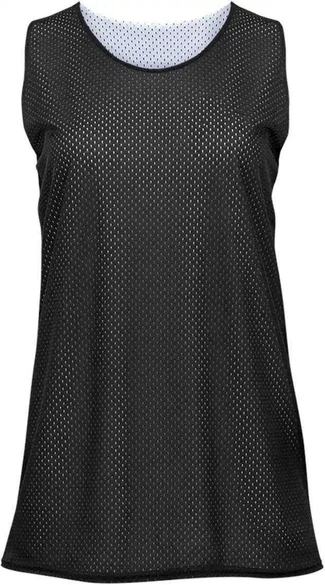 Badger Sport 8978 Ladies Reversible Tank - Black White