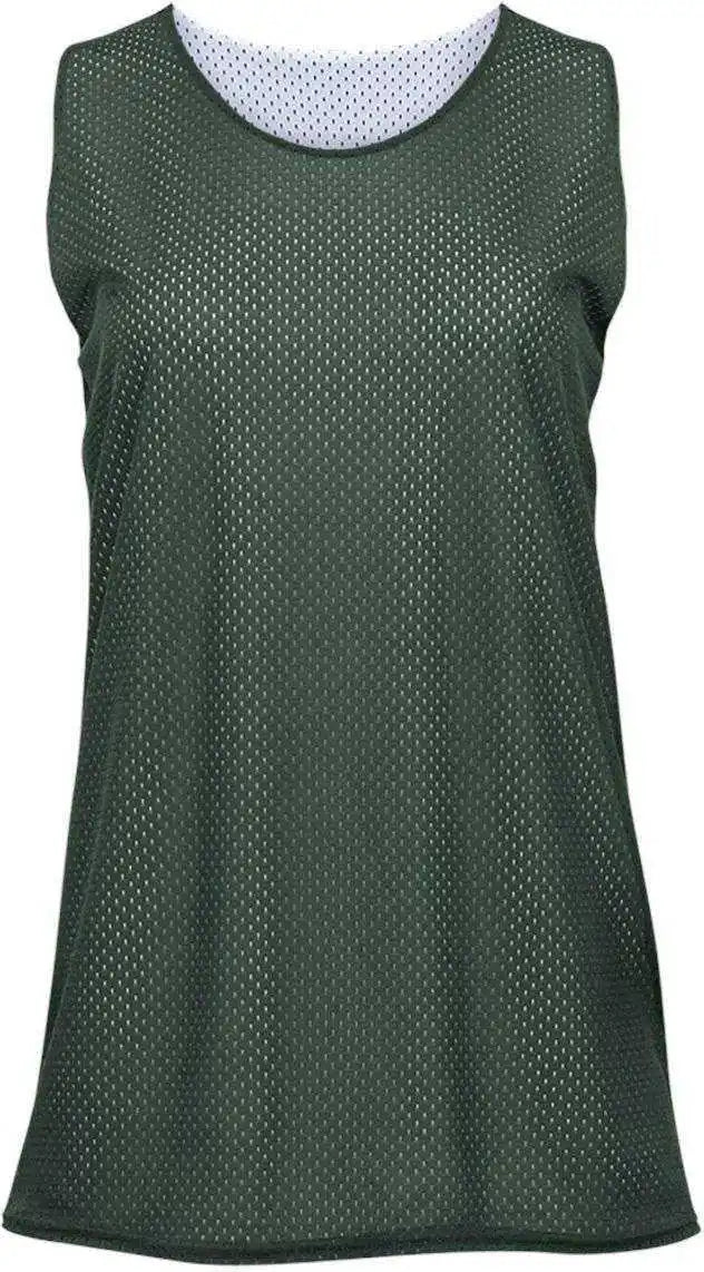 Badger Sport 8978 Ladies Reversible Tank - Forest White