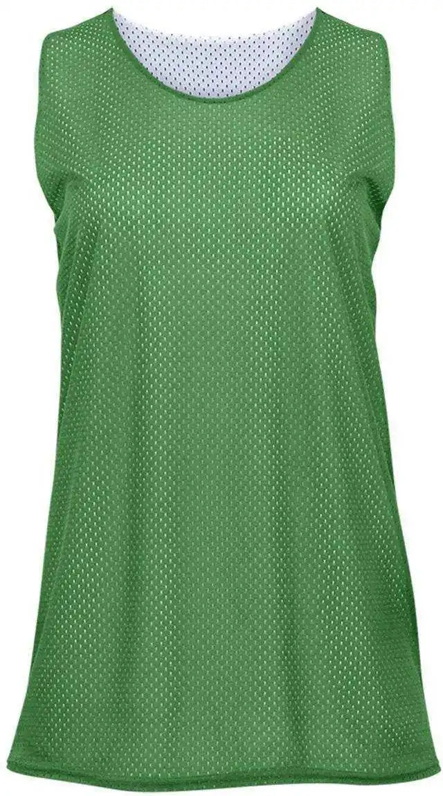 Badger Sport 8978 Ladies Reversible Tank - Kelly White