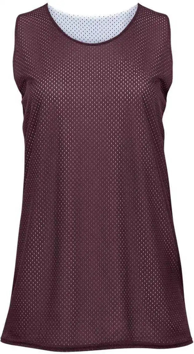 Badger Sport 8978 Ladies Reversible Tank - Maroon White