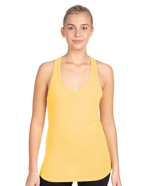 Banana Cream Women's Ideal Racerback Tank - 1533