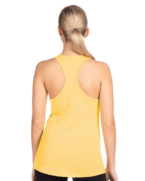 Banana Cream Women's Ideal Racerback Tank - 1533