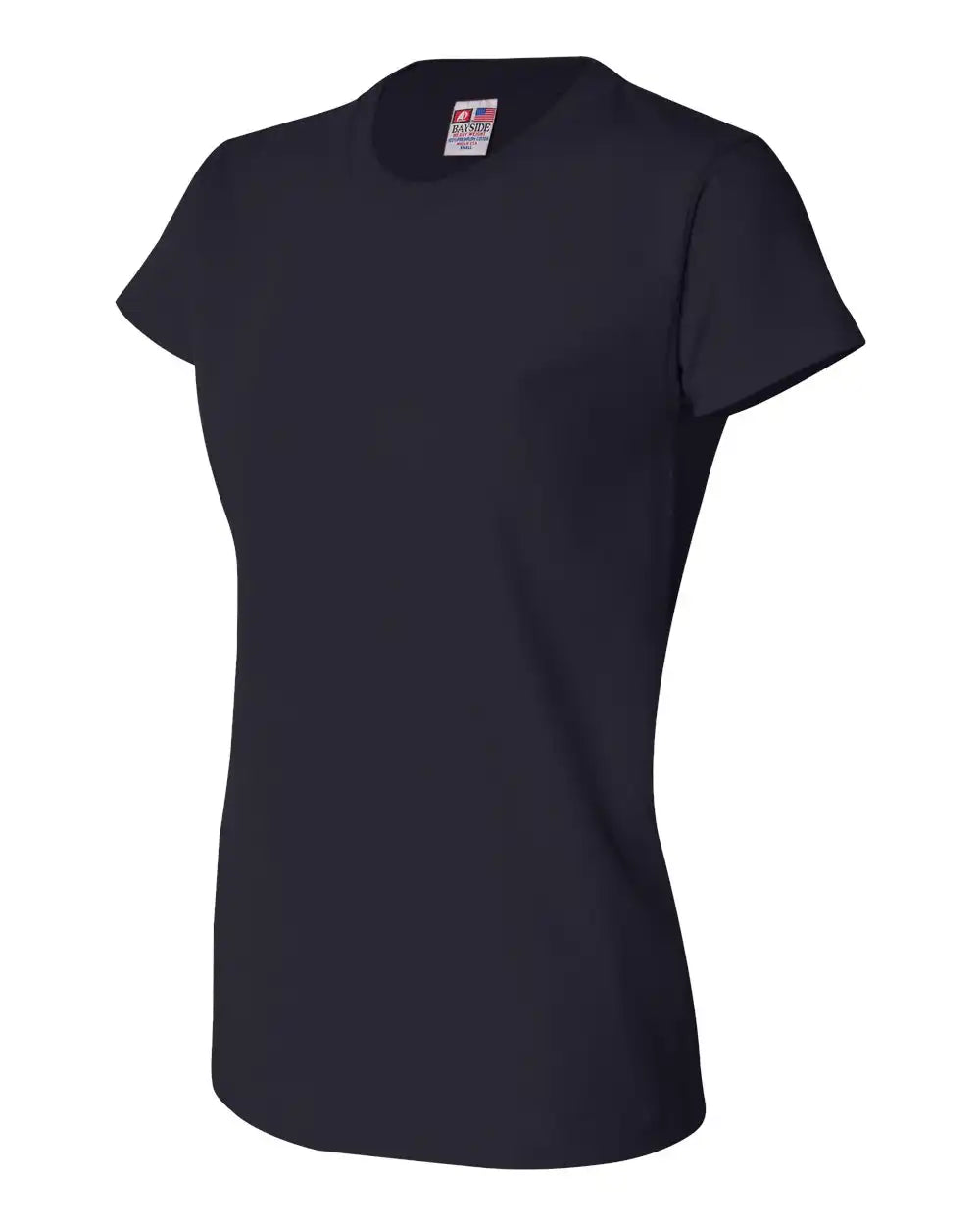 Bayside 3325 Women’s Usa-made T-shirt - Navy - Xs