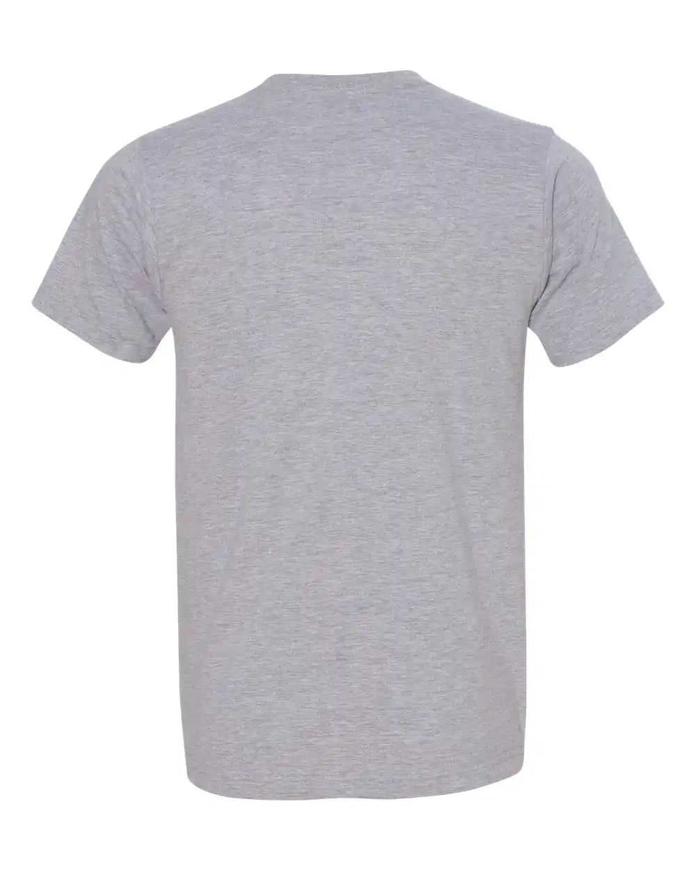 Bayside 5010b Usa-made 50/50 Fine Jersey T-shirt - 5010 - Heather Grey