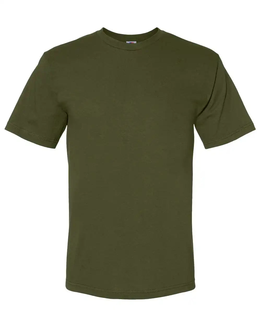 Bayside 5040 Usa-made Midweight T-shirt - Olive - s
