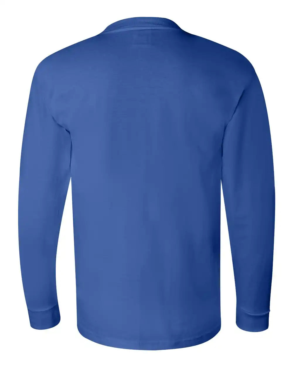 Bayside 6100 Usa-made Long Sleeve T-shirt - Royal Blue