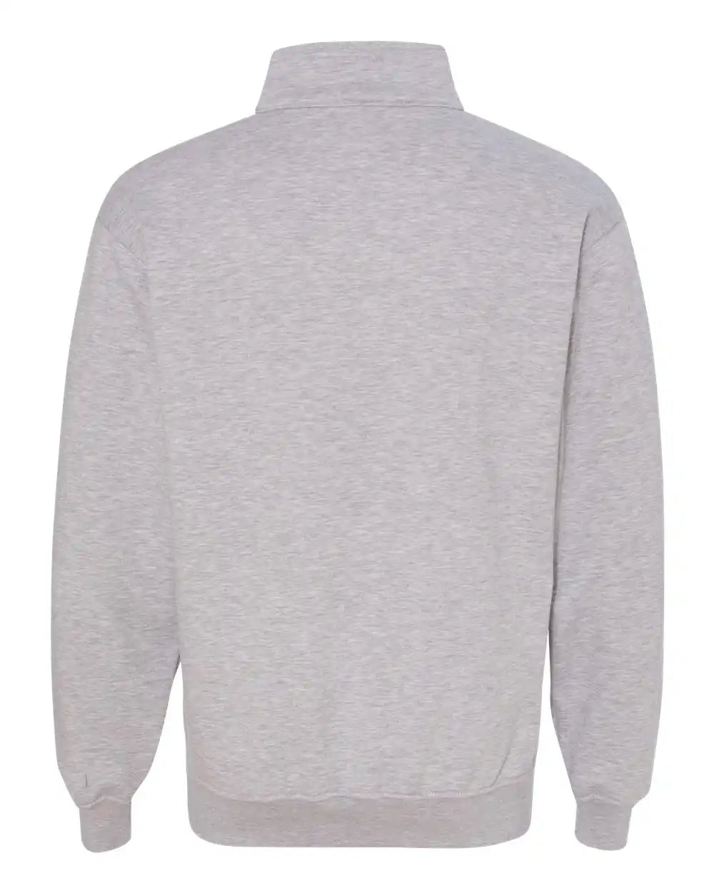 Bayside 920 Usa-made Quarter-zip Pullover Sweatshirt - Dark Ash