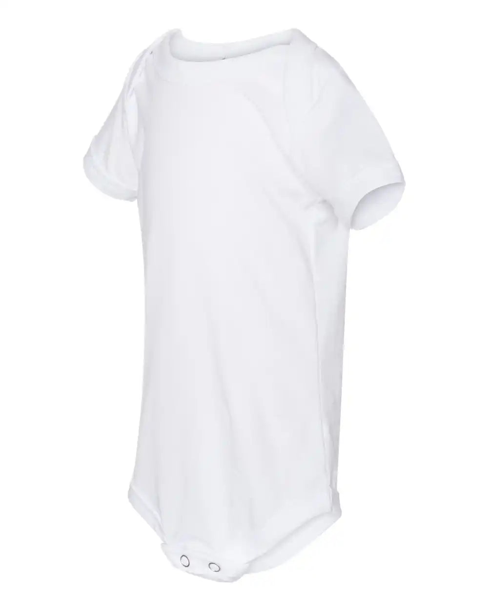 Bella + Canvas 100b Infant Jersey one Piece - White - 0/3