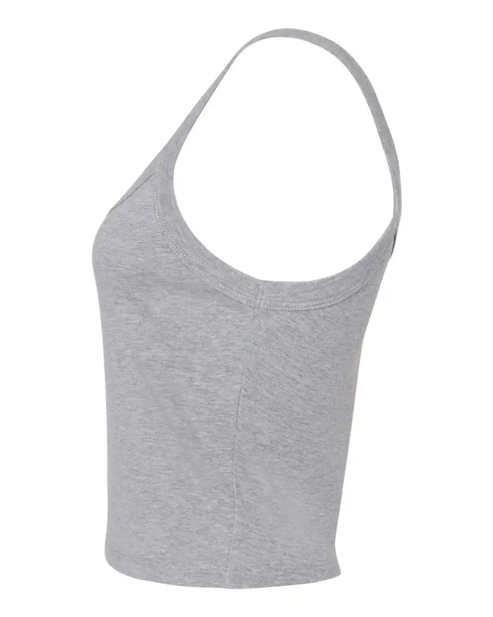 Bella + Canvas 1012c Women’s Micro Rib Spaghetti Strap Tank - 1012 - Athletic Heather