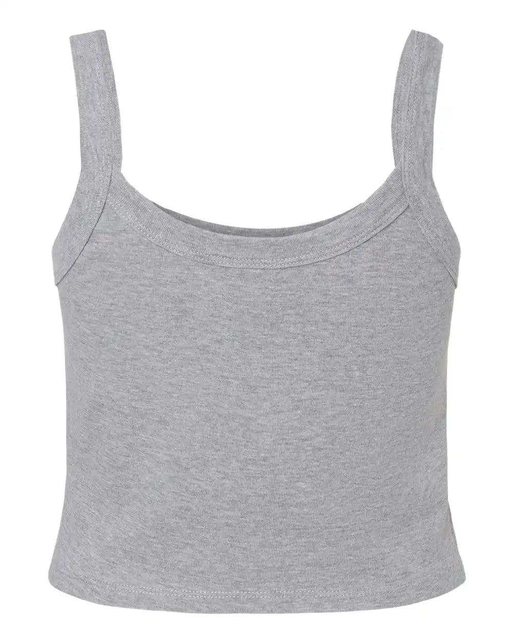 Bella + Canvas 1012c Women’s Micro Rib Spaghetti Strap Tank - 1012 - Athletic Heather