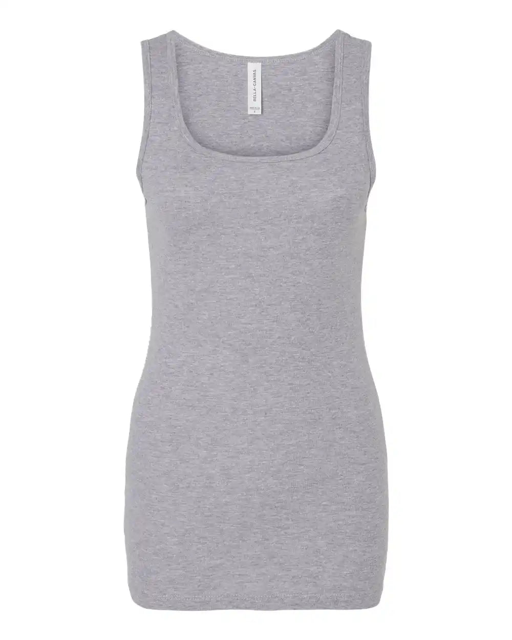 Bella + Canvas 1081 Women’s Micro Rib Tank - Athletic Heather - s
