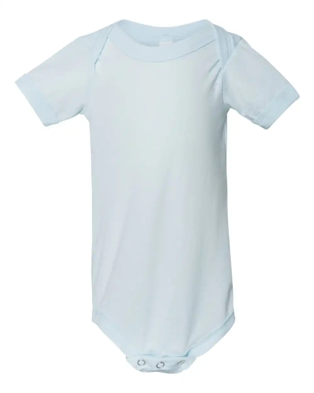 Bella + Canvas 134b Infant Triblend Short Sleeve one Piece - Ice Blue - 3/6