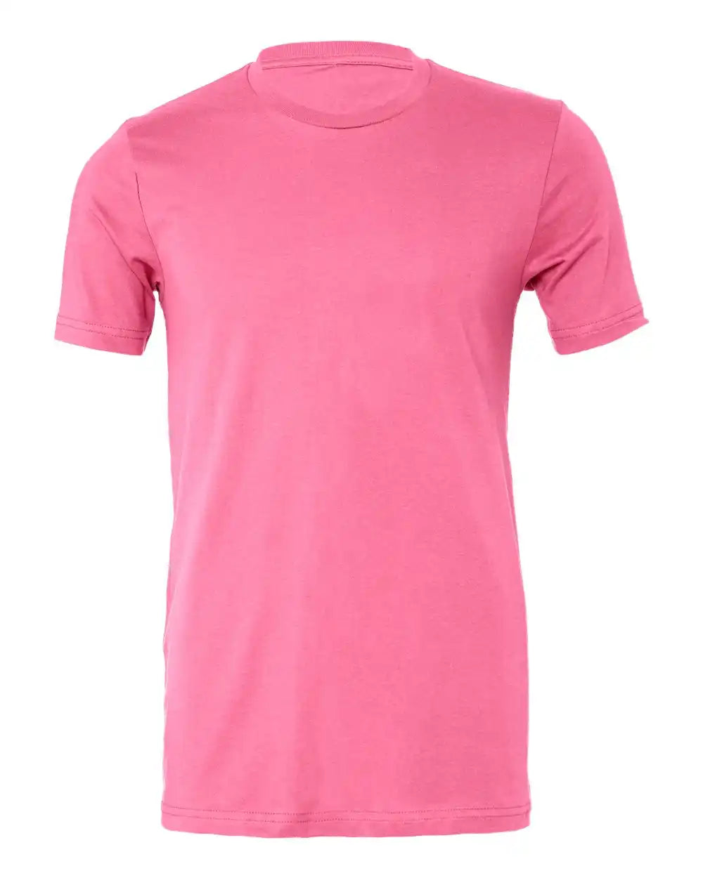Bella + Canvas 3001 Jersey Tee - Charity Pink - Xs