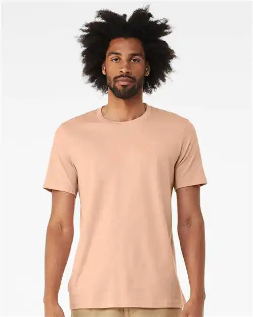 Bella + Canvas 3001 Jersey Tee - Peach