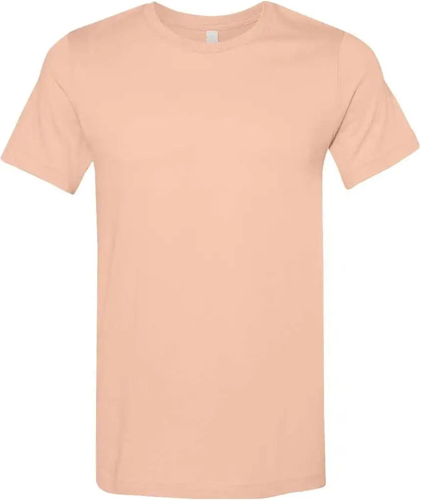 Bella + Canvas 3001 Jersey Tee - Peach - Xs