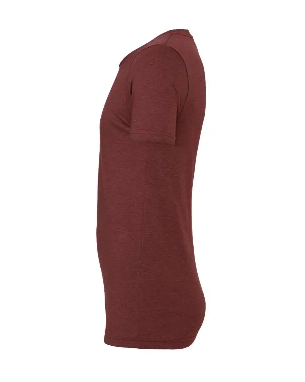 Bella + Canvas 3001cvc Cvc Jersey Tee - Heather Cardinal