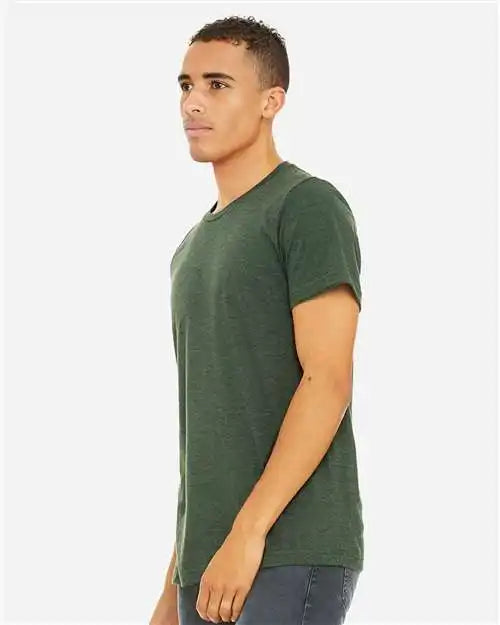 Bella + Canvas 3001cvc Cvc Jersey Tee - Heather Forest