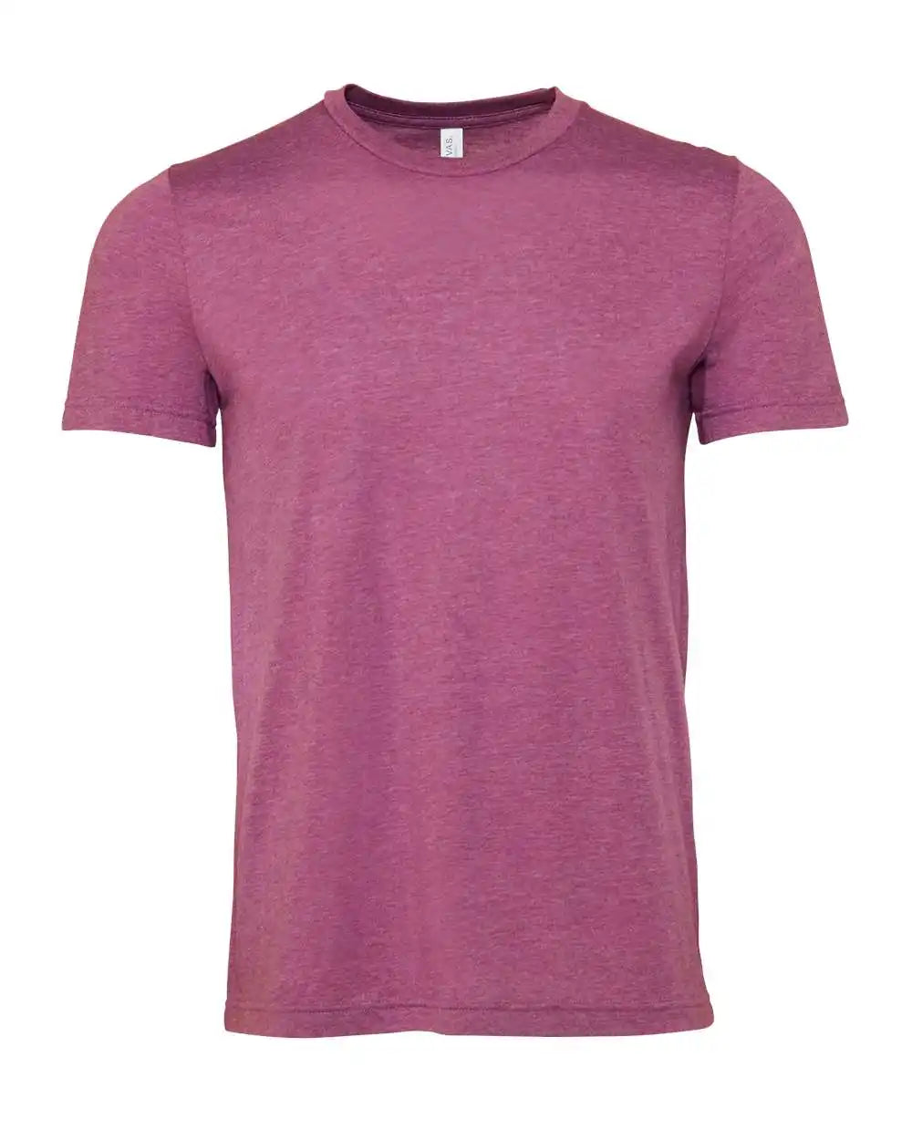 Bella + Canvas 3001cvc Cvc Jersey Tee - Heather Magenta - Xs