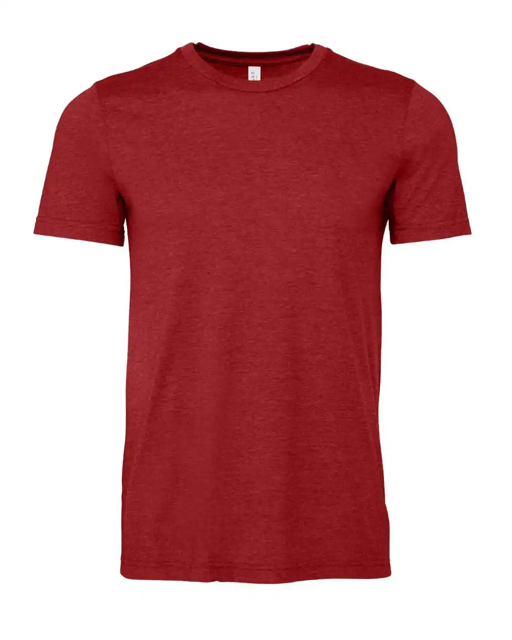 Bella + Canvas 3001cvc Cvc Jersey Tee - Heather Canvas Red - Xs