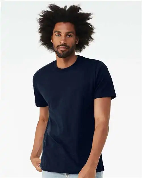 Bella + Canvas 3001cvc Cvc Jersey Tee - Solid Navy Blend