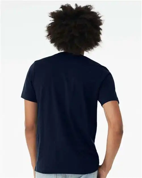 Bella + Canvas 3001cvc Cvc Jersey Tee - Solid Navy Blend